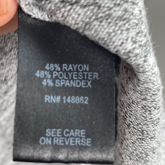 TORRID SUPER SOFT OPEN CARDIGAN PLUS SIZE L RAYON/POLY/SPANDEX GRAY COZY - Picture 5 of 6